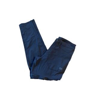 Outdoor Research OR 080A Hiking Pants Mens 30x32 Black Stretch Trail Climbing